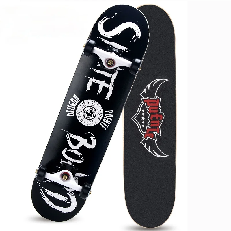 

Children Beginners Skateboard Anime Design 4 Wheel Outdoor Skateboard Art for Adults Planche De Skate Sports Accessories