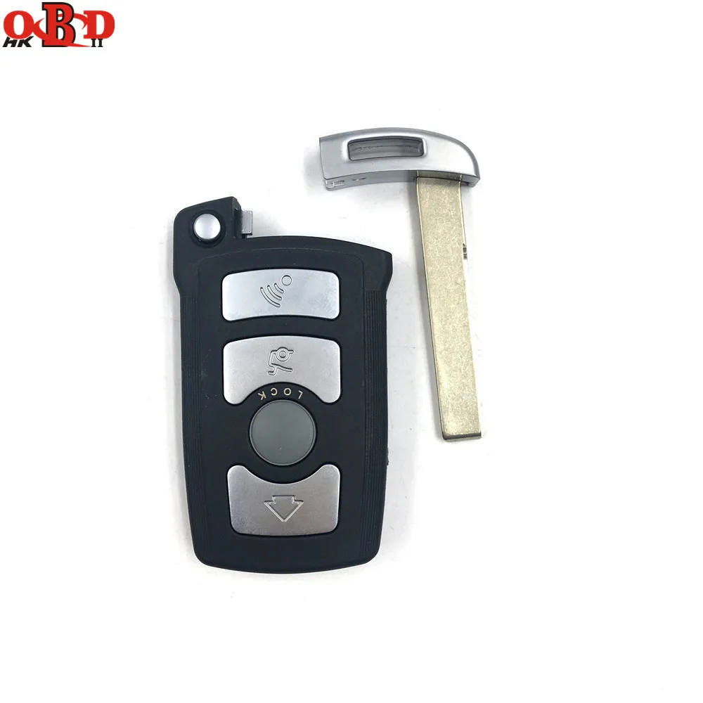 HKOBDII Новый 4-кнопочный корпус дистанционного ключа для автомобиля с небольшим