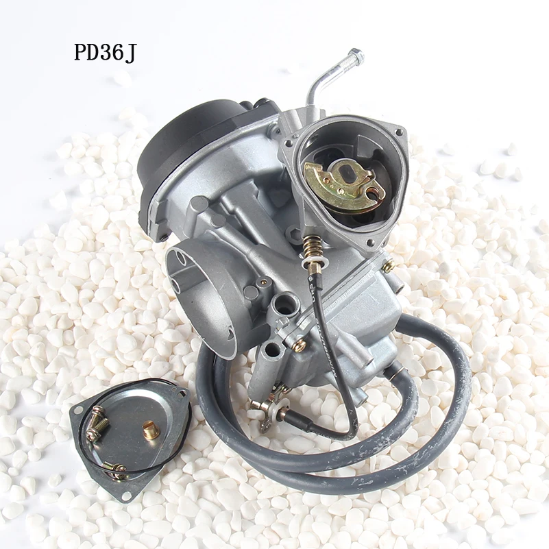 Карбюратор pd36j36 мм для квадроцикла KFX 400 KFX400 2003 ~ 2006 UTV LTZ LTZ400 Raptor Kodiak YFM400 - купить по