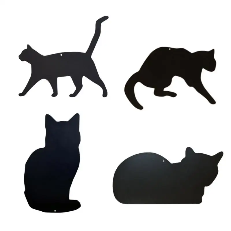 

Garden Decoration Acrylic Reusable Waterproof Cat Yard Art Creative Lawn Stakes Gardening Ornaments Home Decor Indoor Dropping