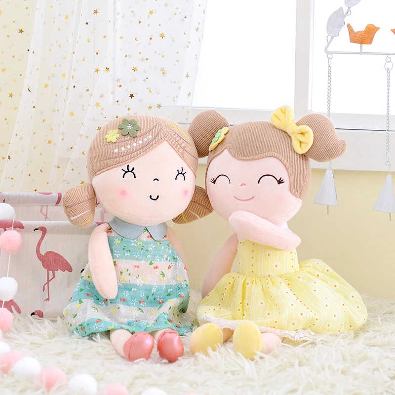 

Personalized Gloveleya Plush Dolls Spring Girl Baby Doll Gifts Cloth Dolls Kids Rag doll Plush Toys Customized Gifts for Girls