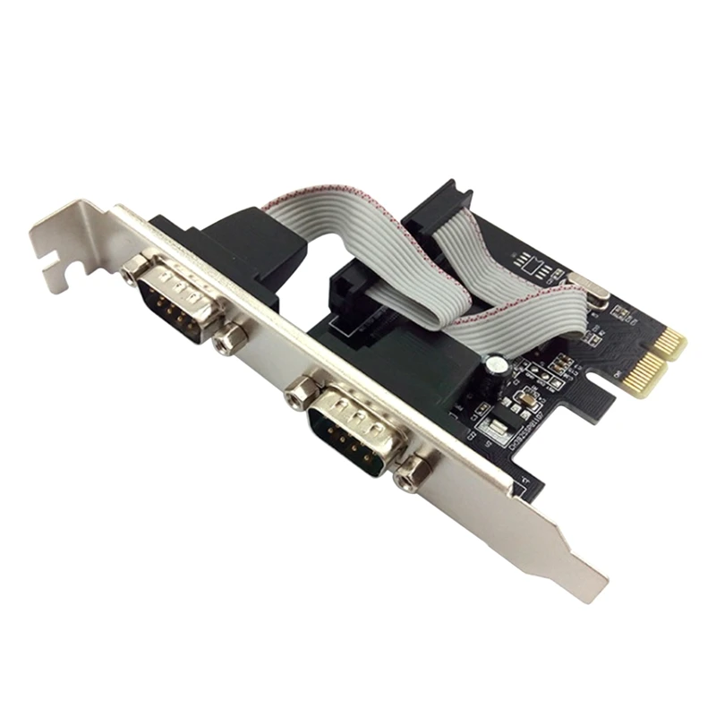

PCI-E Serial Card 9-Pin Card RS232 Adapter Card PCIecom Port Expansion Card WCH382L for Computer Adapters