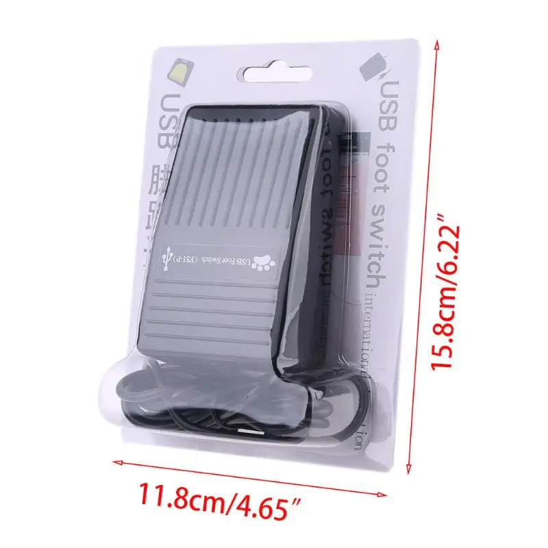 USB-переключатель с одним педальным управлением клавиатура мышь компьютерная