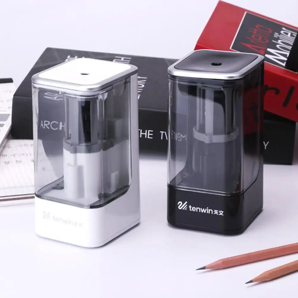 Электрическая точилка для карандашей с автоматической остановкой адаптера