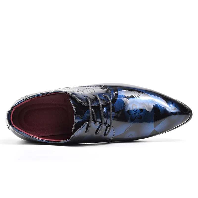

Summer Formal Shoes Oxford Men Fashion Office Shoes luxury brand Dress Footwear Classic British Bling Zapatos Hombre Vestir