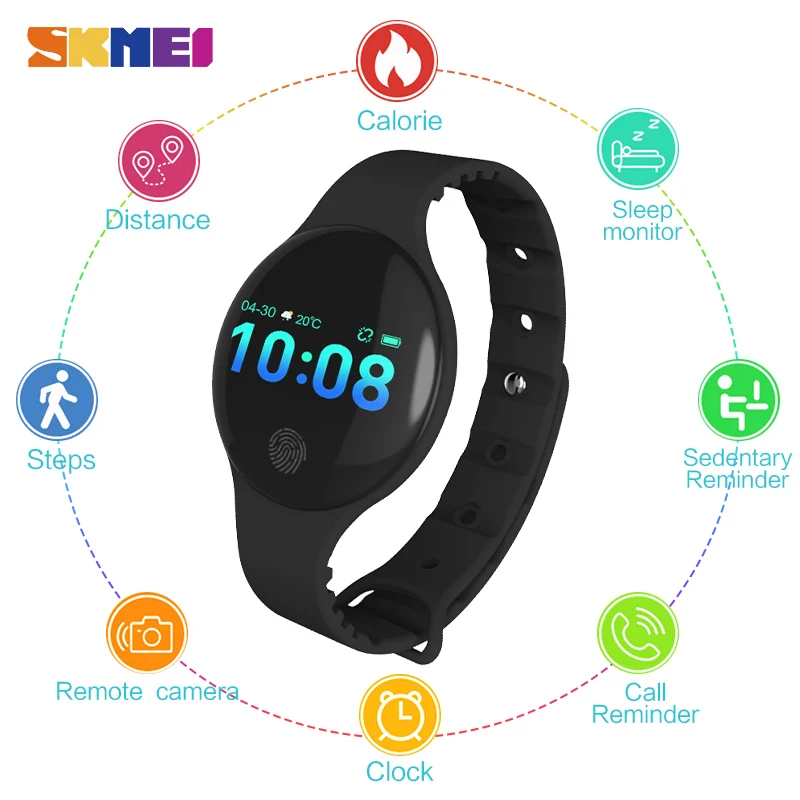 Часы наручные SKMEI TLW08Plus Мужские Цифровые спортивные с GPS-трекером и монитором сна