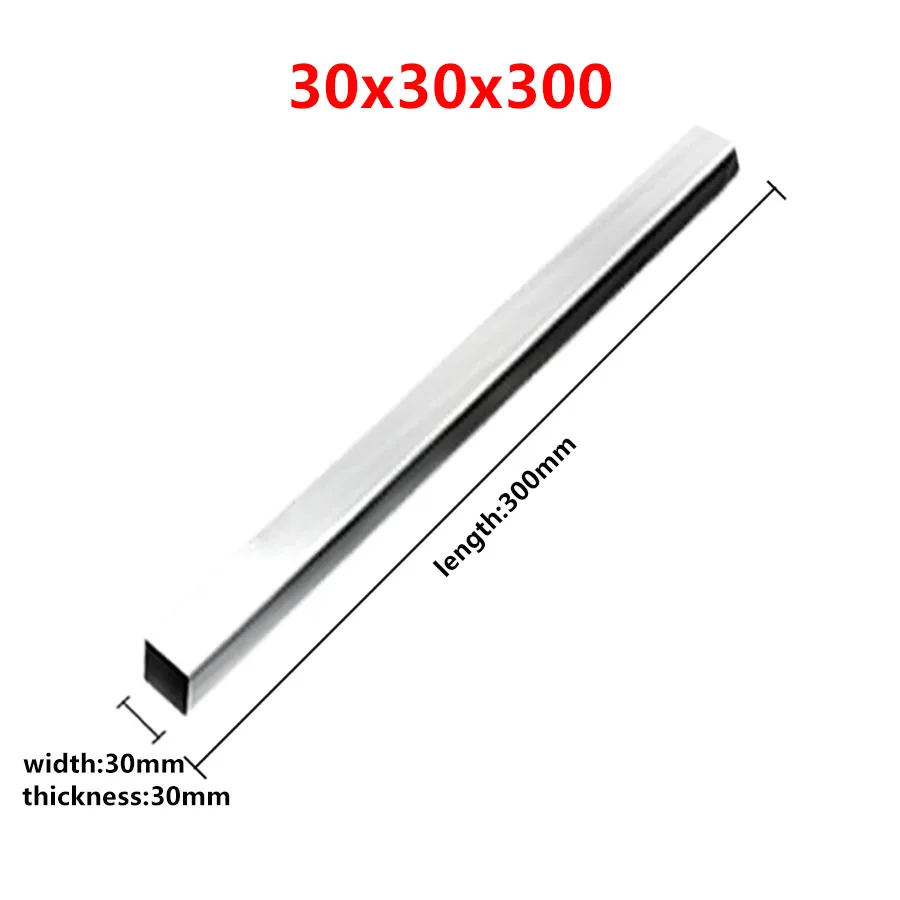 30x30x300 35*35*300 сверхтвердая Высокоскоростная сталь белый стальной стержень