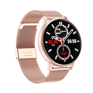 Smart Watch Fitness Tracker Women Wearable Devices IP68 Smartwatch
Heart Rate ECG Wristwatch Smart Bracelet For Huawei iPhone