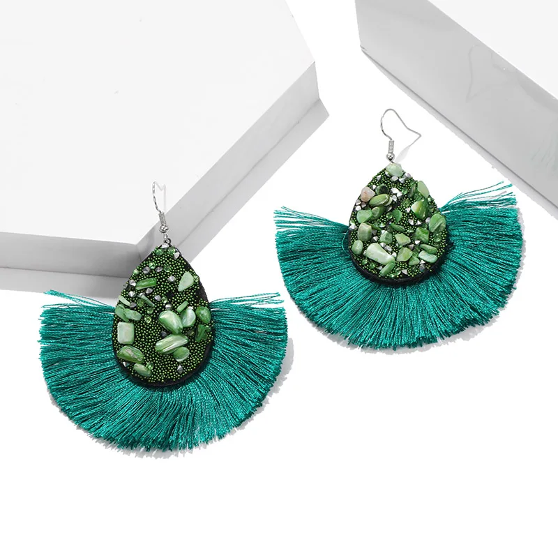 Женские серьги ручной работы в богемном стиле | Украшения и аксессуары