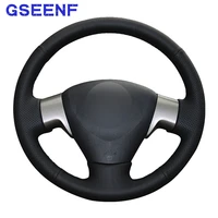 for toyota corolla 2009 11 2012 2013 matrix 2009 2010 auris 2007 2008 2009 car steering wheel cover wearable genuine leather