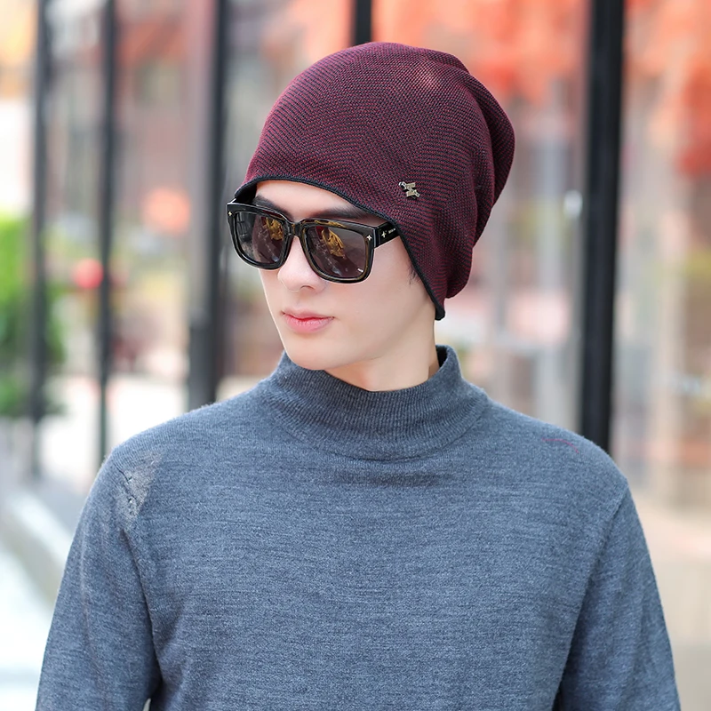 LOVINGSHA модные дизайнерские женские теплые шапки мужские шапки вязаные Skullies мешковатые шапки для девочек из искусственного меха зимние шапки HT125