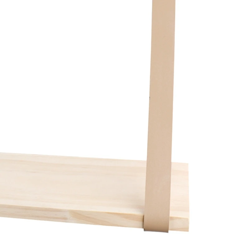 Стена Дерево плавающее каркас хранения держатель Поддержка подвесная полка с