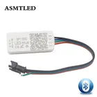 Контроллер светодиодной ленты RGB, DC5-12V SP110E, Bluetooth, пикселей, WS2811, WS2812B, SK6812, RGB, RGBW, APA102, WS2801, для IOS, Android