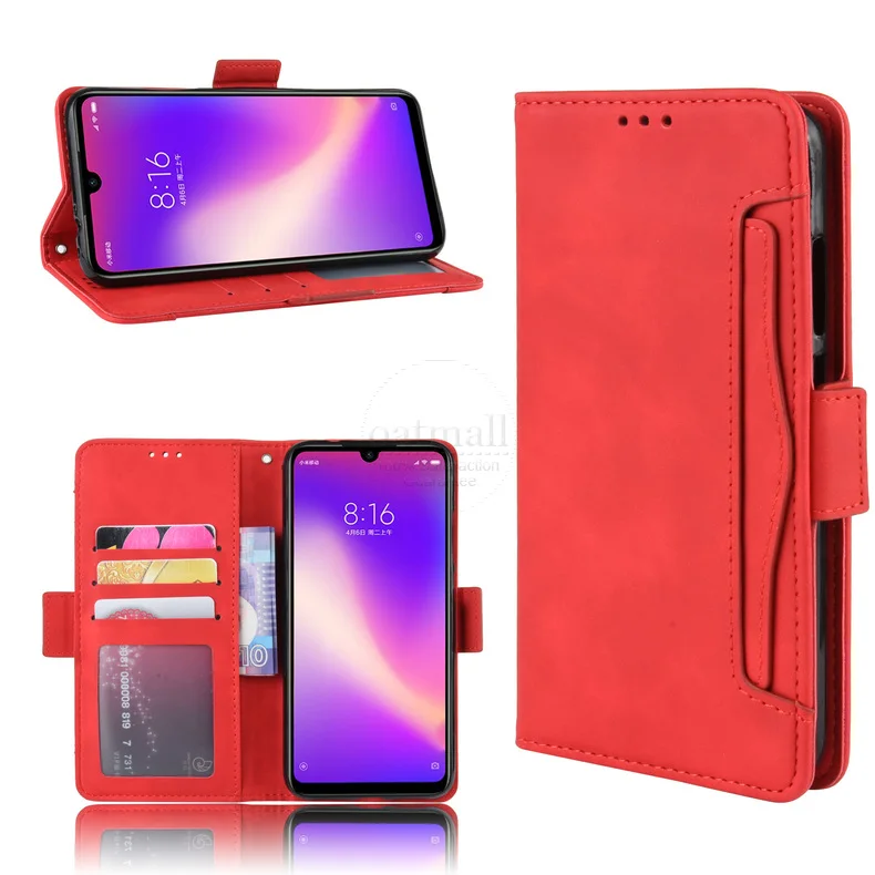 Чехол-Кошелек для Xiaomi Redmi 7, Магнитный чехол-книжка для Redmi Note 7, роскошный кожаный чехол для мобильного телефона