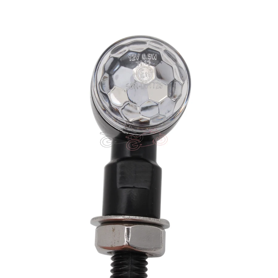 Универсальный 10 мм Болт мотоциклетный черный металлический указатель поворота