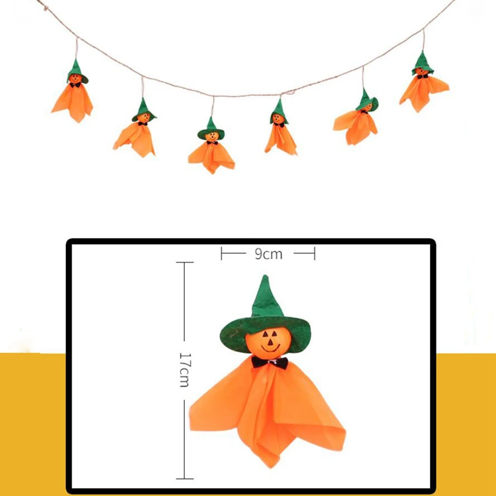 Хэллоуин висит флаг забавные Солнечный куклы чучела баннеры Декорации для