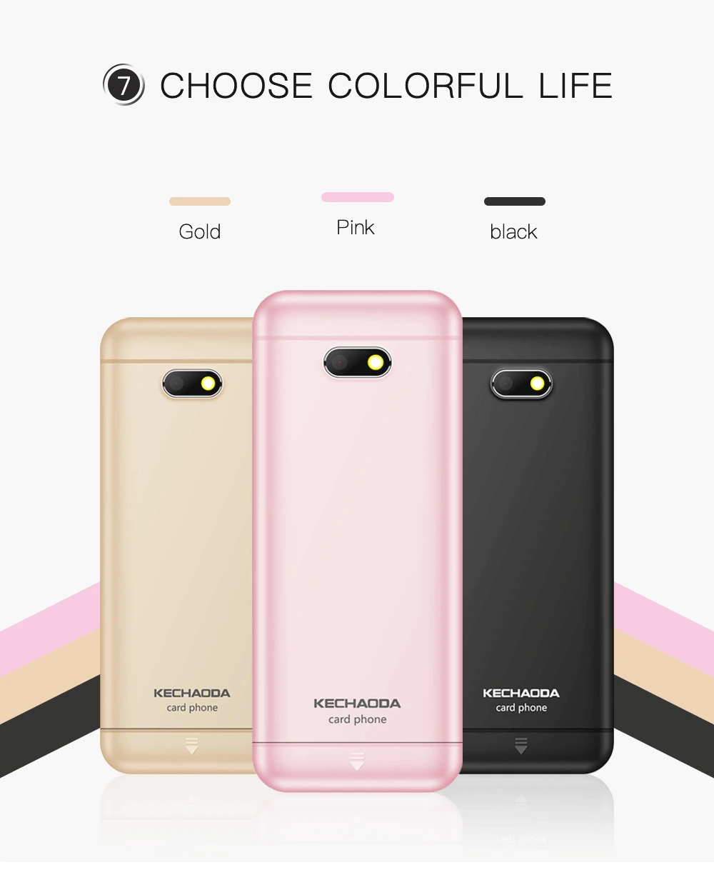 GUOPHONE K111 1 8 &quotmtk6261da 32 Мб 500 мАч Расширенный 32g Ультра тонкий Bluetooth мобильный телефон