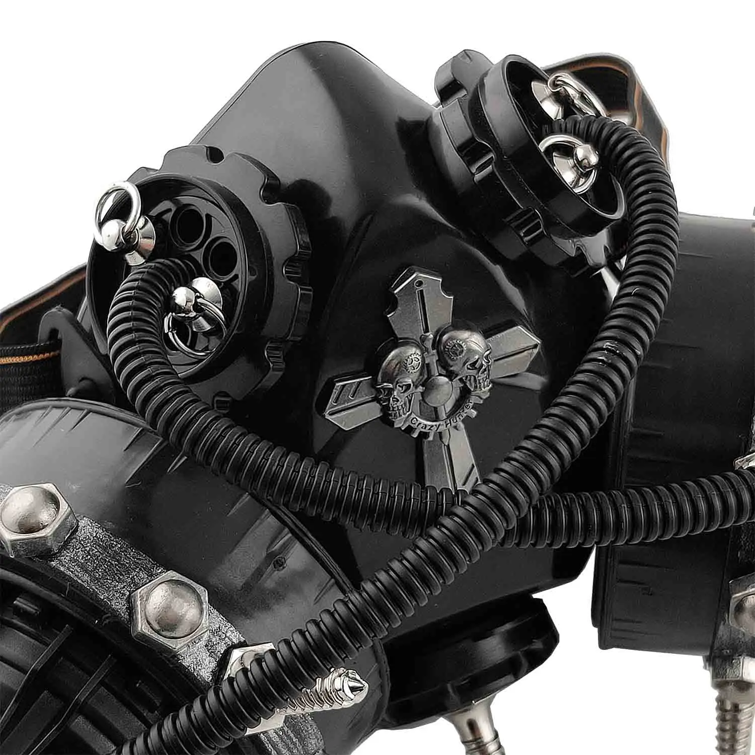 Костюм на Хэллоуин искусственное платье маскарадная газовая маска для вечеринки