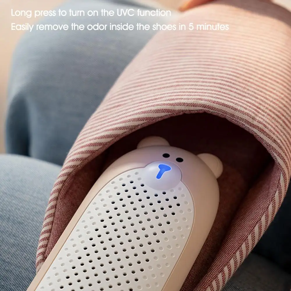 

Portable Shoes Dryer Constant Heat USB Powered Boots Socks Dryer UV Sterilization Constant With 3/6/9H Timers For Deodorization