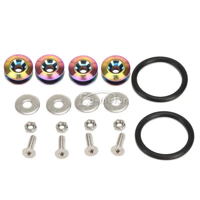 Универсальное Новое Нео хромированное алюминиевое JDM крыло бампера гоночного