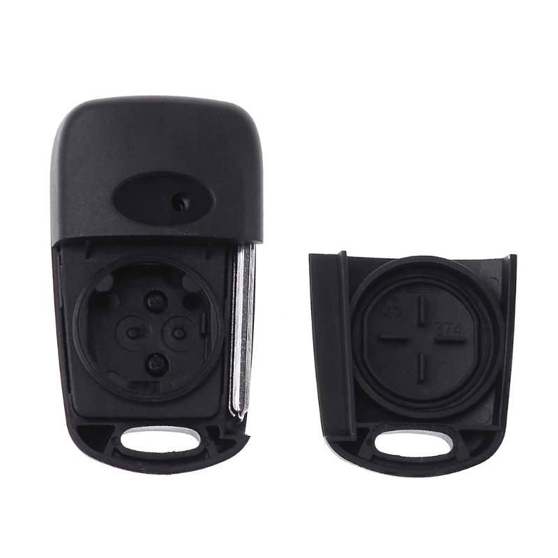 

3 Button Flip Remote Key Fob Case Shell for KIA Rondo Sportage Soul 1XCF