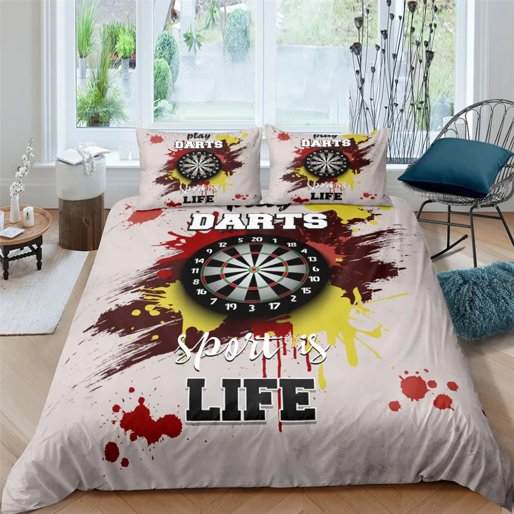 

3D Football Sport Bedding Set Duvet Cover With Pillowcase Popular Style 2/ 3 PCS Suit Queen King Size Boy Gift Bed Sets
