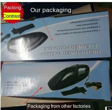 Автомобильный пылесос для автомобиля портативный ручной 12 В 60 Вт мини