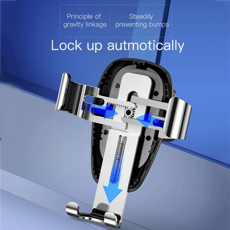 Baseus Автомобильный держатель для телефона 10 Вт qi Беспроводное зарядное