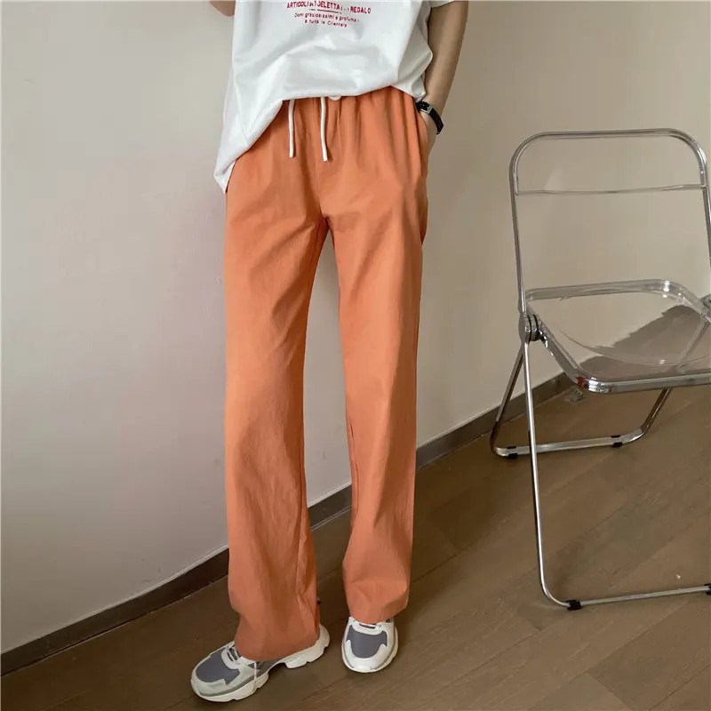 Брюки Alien Kitty женские универсальные спортивные однотонные Короткие штаны с