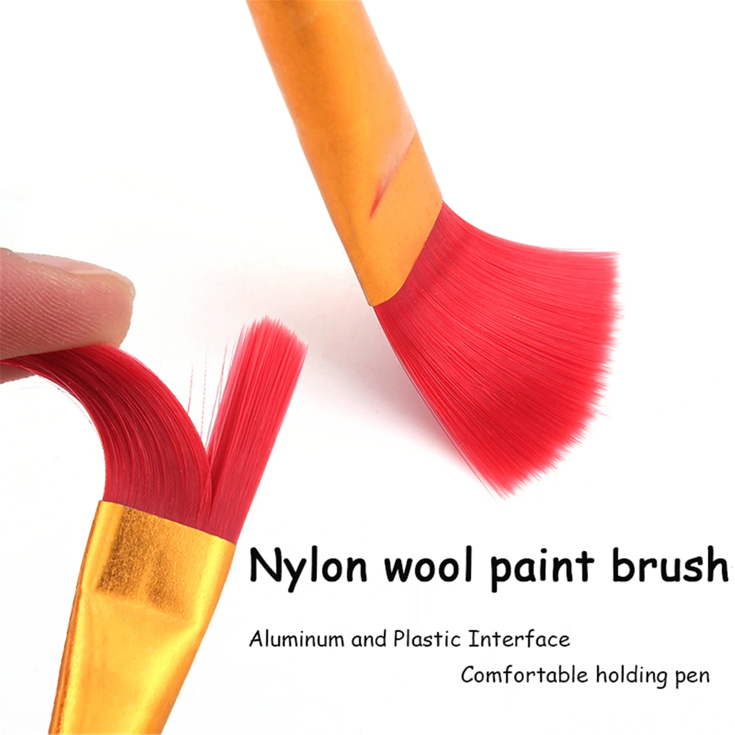 6 шт./компл. красочные художественные кисти для рисования дети стартер начинающие