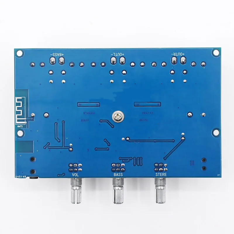 Плата усилителя мощности аудио UNISIAN TPA3116 5 0 Bluetooth 2 1 50 Вт x2 + бас 100 TPA3116D2 Hi Fi цифровой
