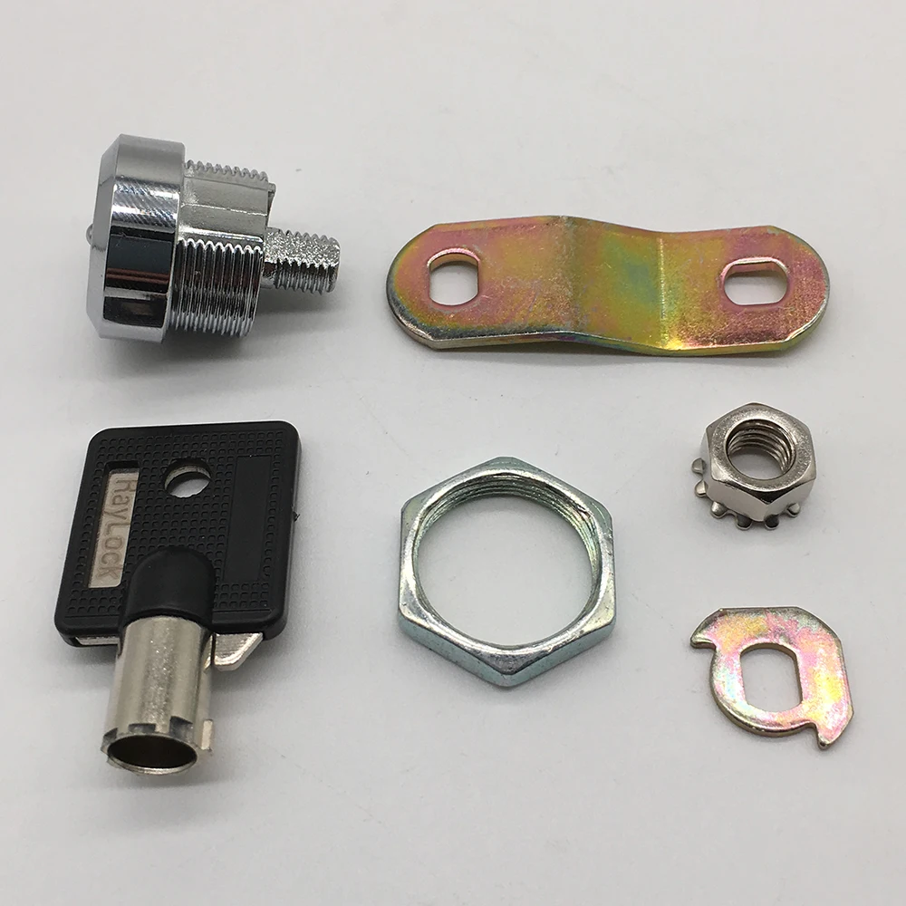 10 штук 11 мм короткий размер широко используемый круглый замок для ключей |