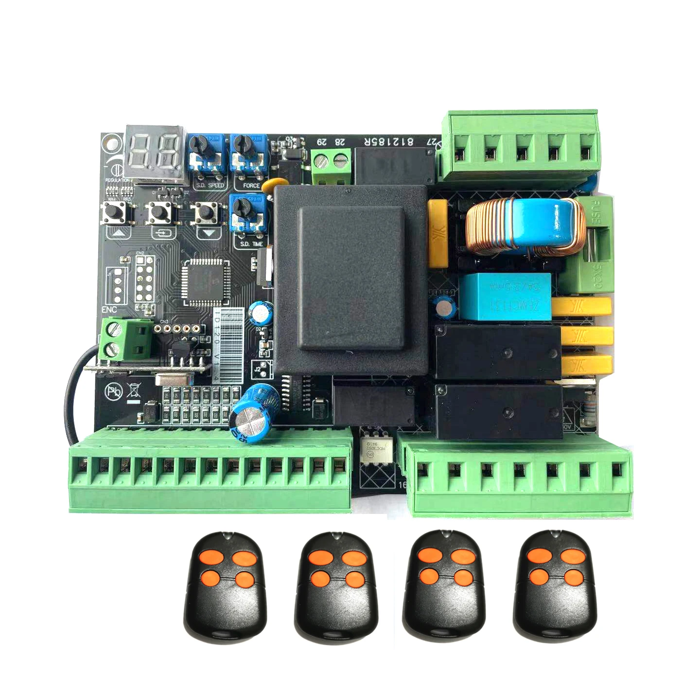 

220v AC PCB Control System Board for Sliding Swing Gate Roller Shutter Door