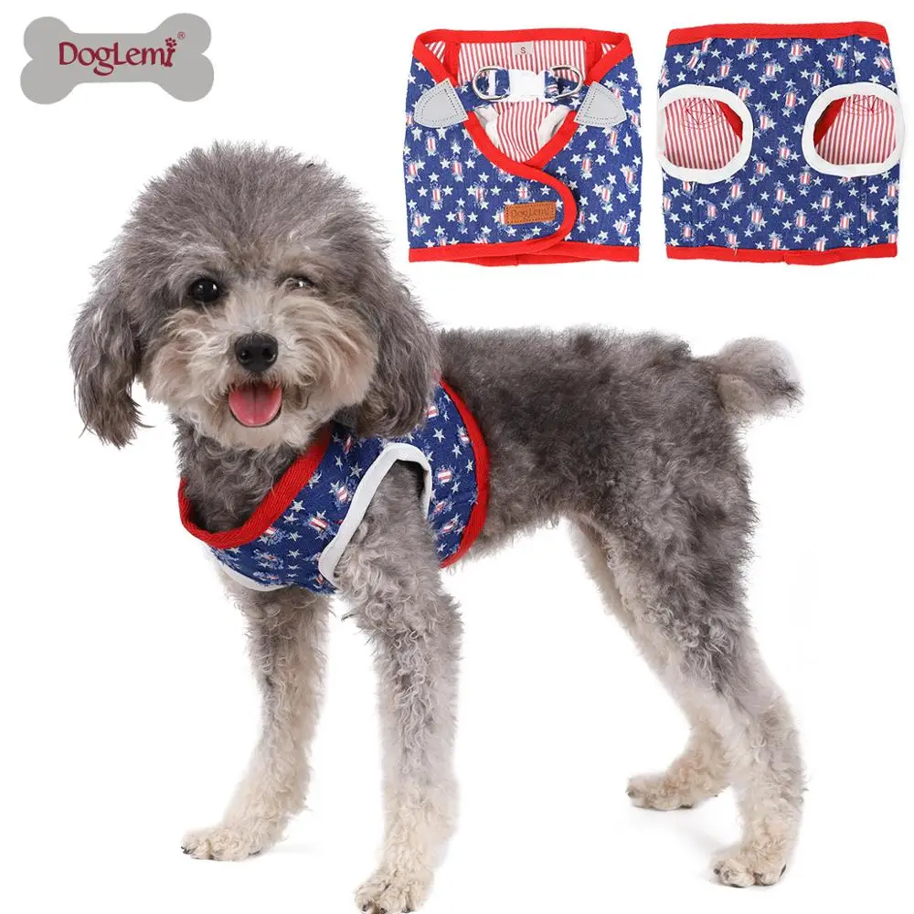 

Модный джинсовый жилет для собак