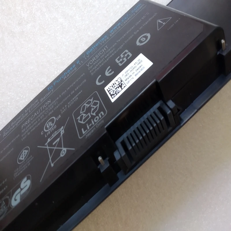 8M039 for Dell Precision M2400 M4400 M6400 M6500 C565C G102C F678F KR854 5K145 DW554 DW842 Genuine Laptop Battery 11.1V 90Wh | Компьютеры