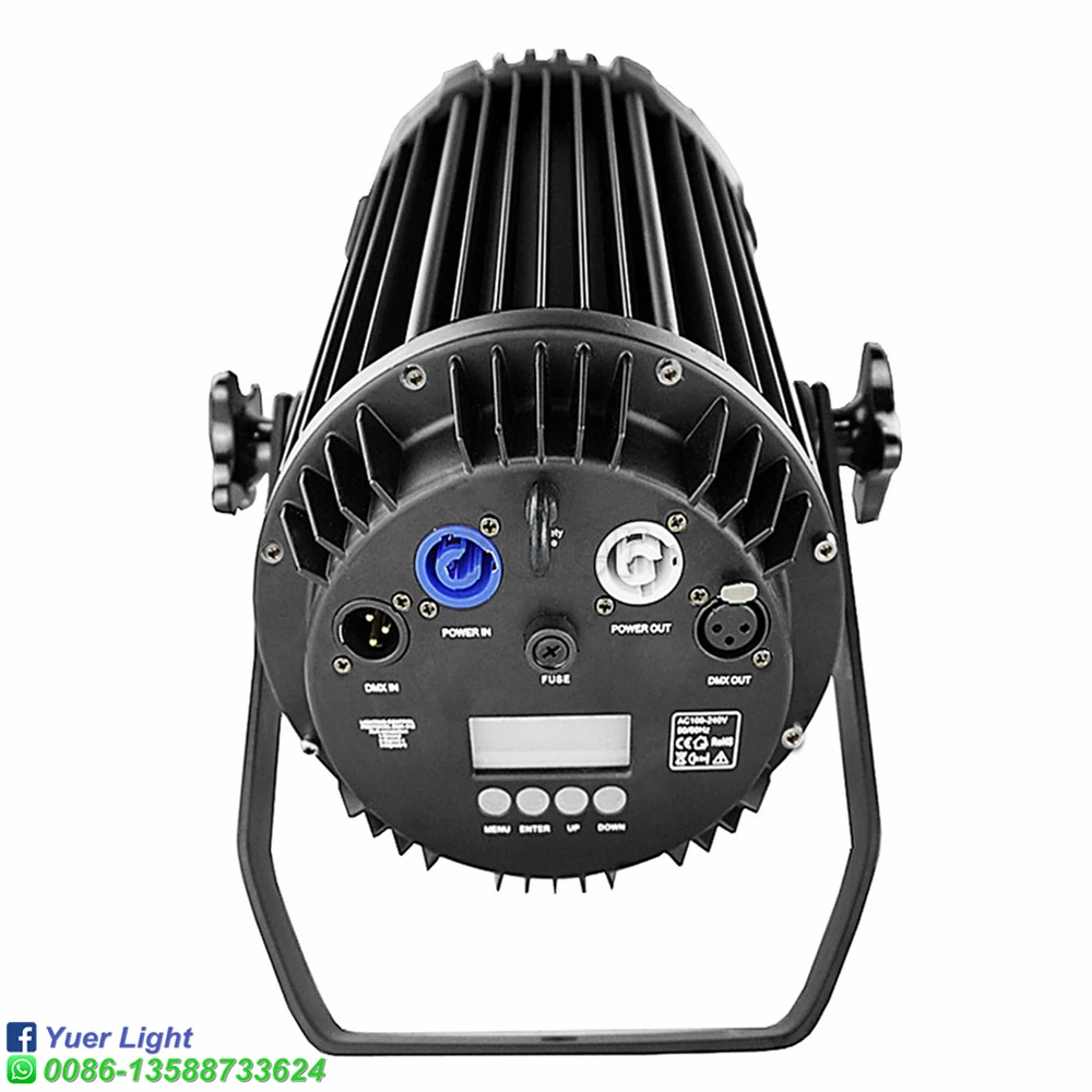 Новый светодиодный светильник с электрическим зумом 200 Вт RGBW 4 в 1 номинальным