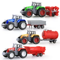 die cast farm vehicles mini car model engineering car model tractor engineering car tractor toys model for kids xmas gift