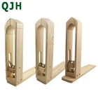 Кожаные швейные инструменты фиксированный ручной зажим для шитья ручной работы Кожа DIY шитье кружева регулируемый деревянный зажим для шитья кожаный инструмент