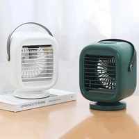 Mini Air Conditioner Portable Fan with Mist Multi-function Humidifier Purifier Electric Desk Fan Head-shaking Air Cooler Fan