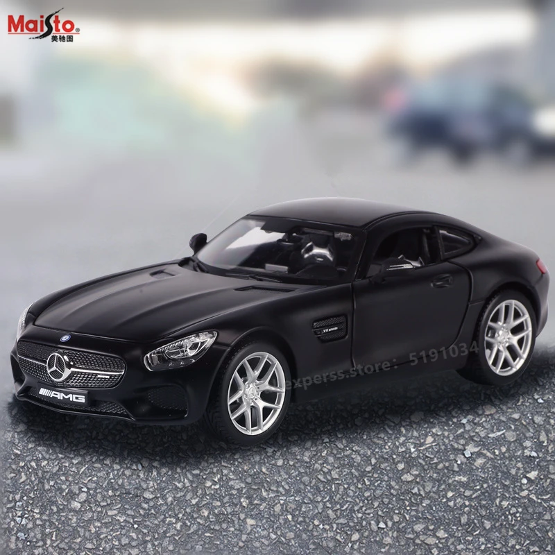 Гоночная модель автомобиля Maisto 1:24 Mercedes Benz из сплава украшение для коллекции