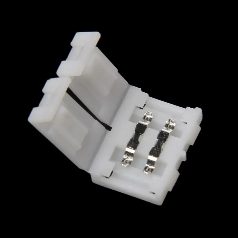 8 мм 2 Pin адаптер PCB для 3528 SMD Светодиодные ленты светильник один Цвет макетирования