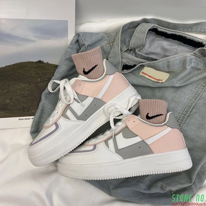 

2021 Summer Japanese Style Ladies Sneakers Fashion Patchwork Zapatillas Mujer Casual Woman Vulcanize Shoes Daily Footwear