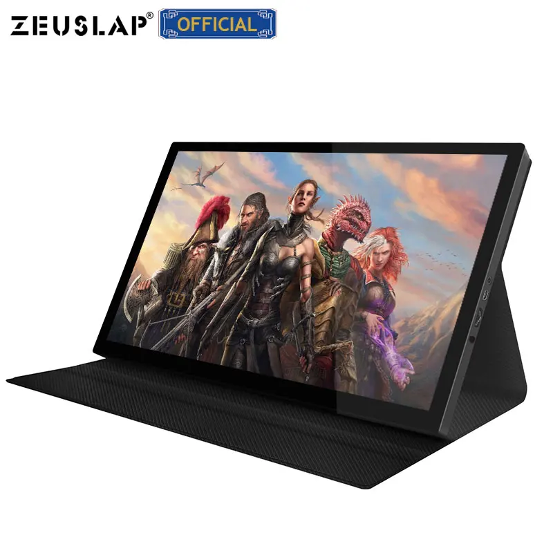 Zeuslap 8 9 дюймов ips usb c hdmi совместимый сенсорный экран мини портативный монитор для