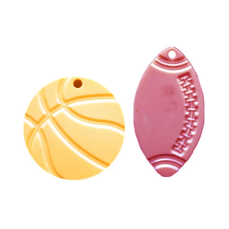 

Keychain Epoxy Resin Mold Jewelry Pendant Silicone Mould DIY Crafts Making Tool