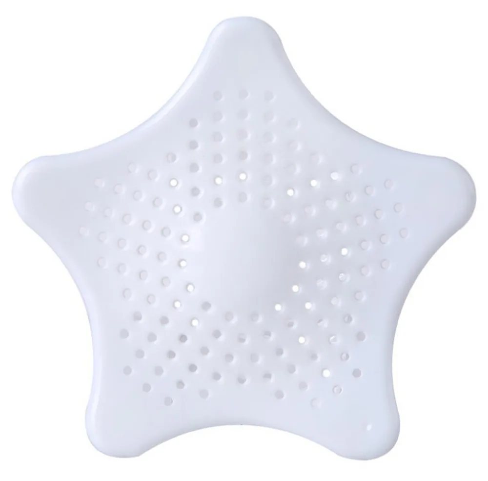

Five-pointed Star Pattern Bathroom Drain Hair Catcher Bath Stopper Plug Sink Strainer Filter Shower Deodorant Floor Drain
