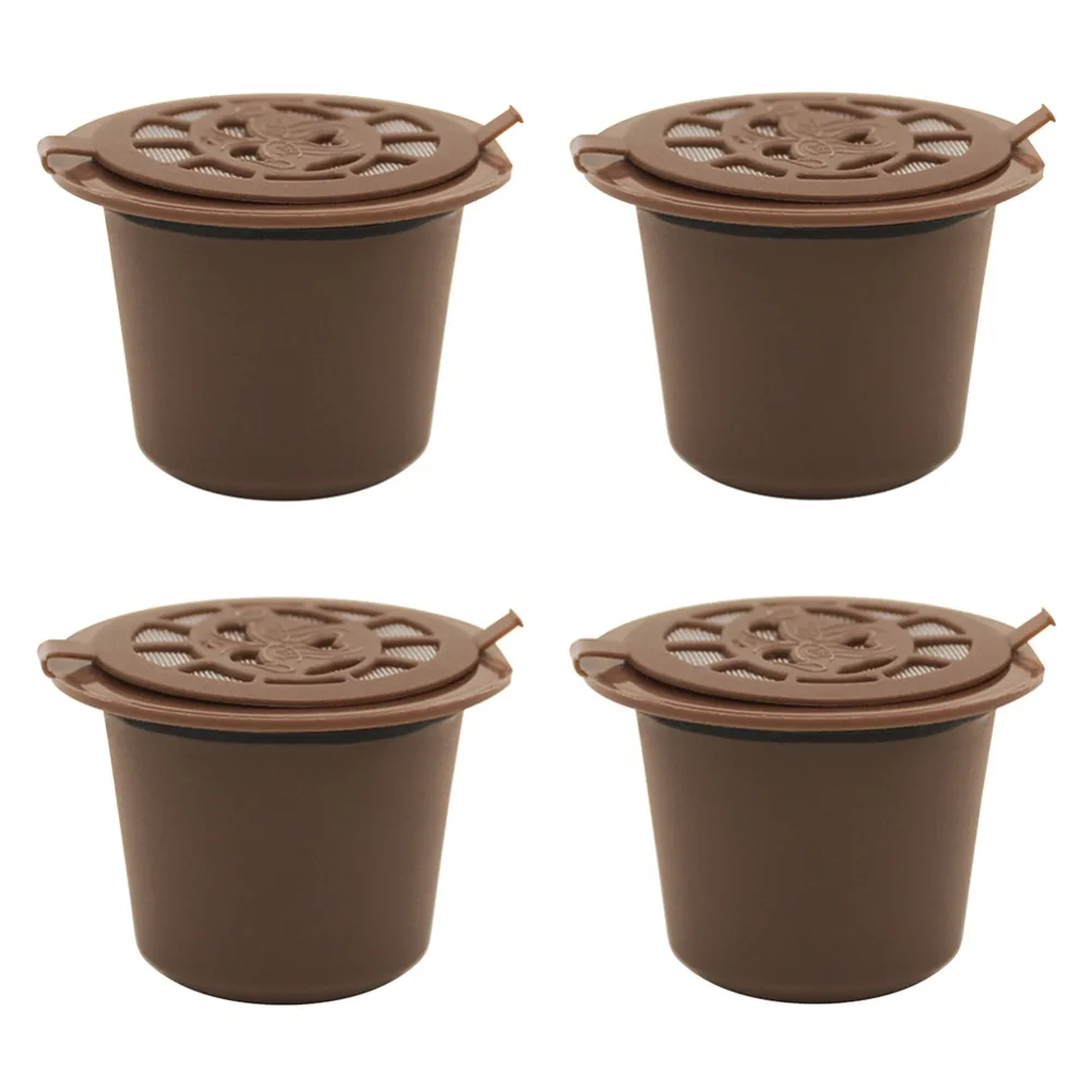4 шт./компл. фильтр для кофе многоразовый Nescafe dolcegusto многоразовая кофейная капсула Nespresso экологически чистые чайные Корзины