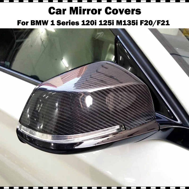 Оригинальная стильная зеркальная крышка из углеродного волокна для BMW 1 серии 120i