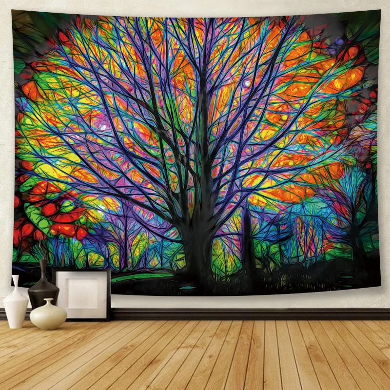 Рождественские декорации GlowTree гобелен настенный Мандала висящий