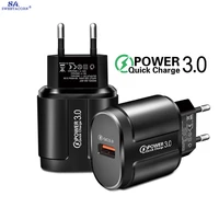 3a quick charger 3 0 usb charging 18w qc 3 0 4 0 eu us fast travel wall mobile phone charger for iphone samsung xiaomi huawei