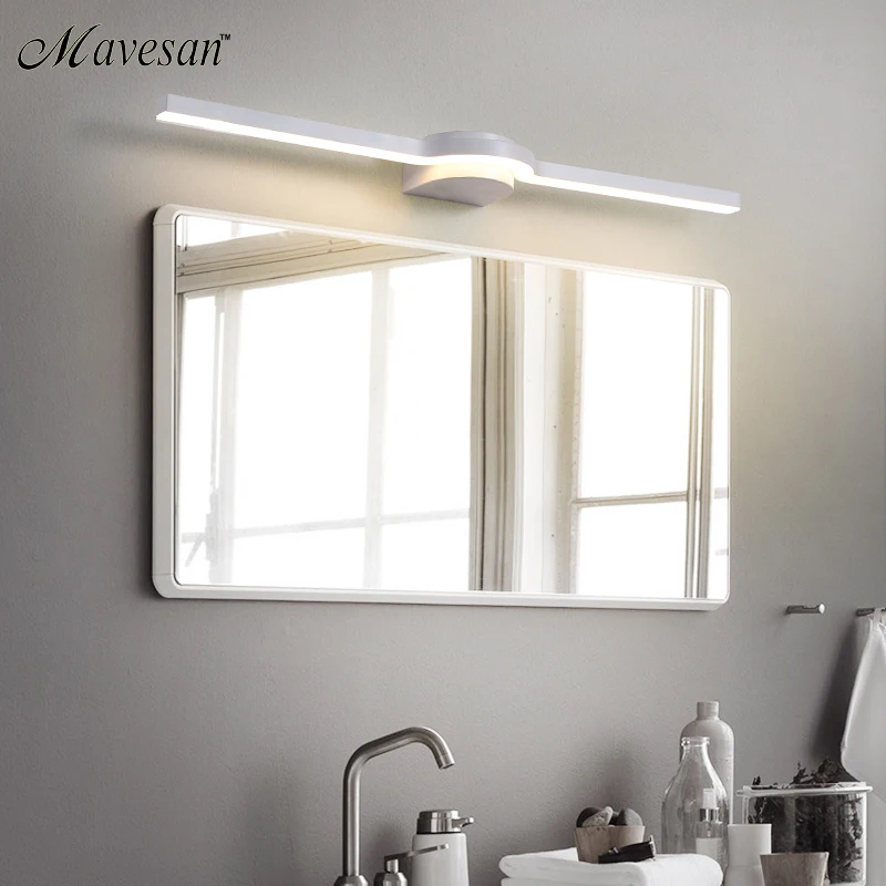 

9W 13W 17W Modern LED Mirror Lights Wall Lamps Acrylic Lampshade For Bathroom Bedroom Lighting Deco Maison Luminaria De Parede